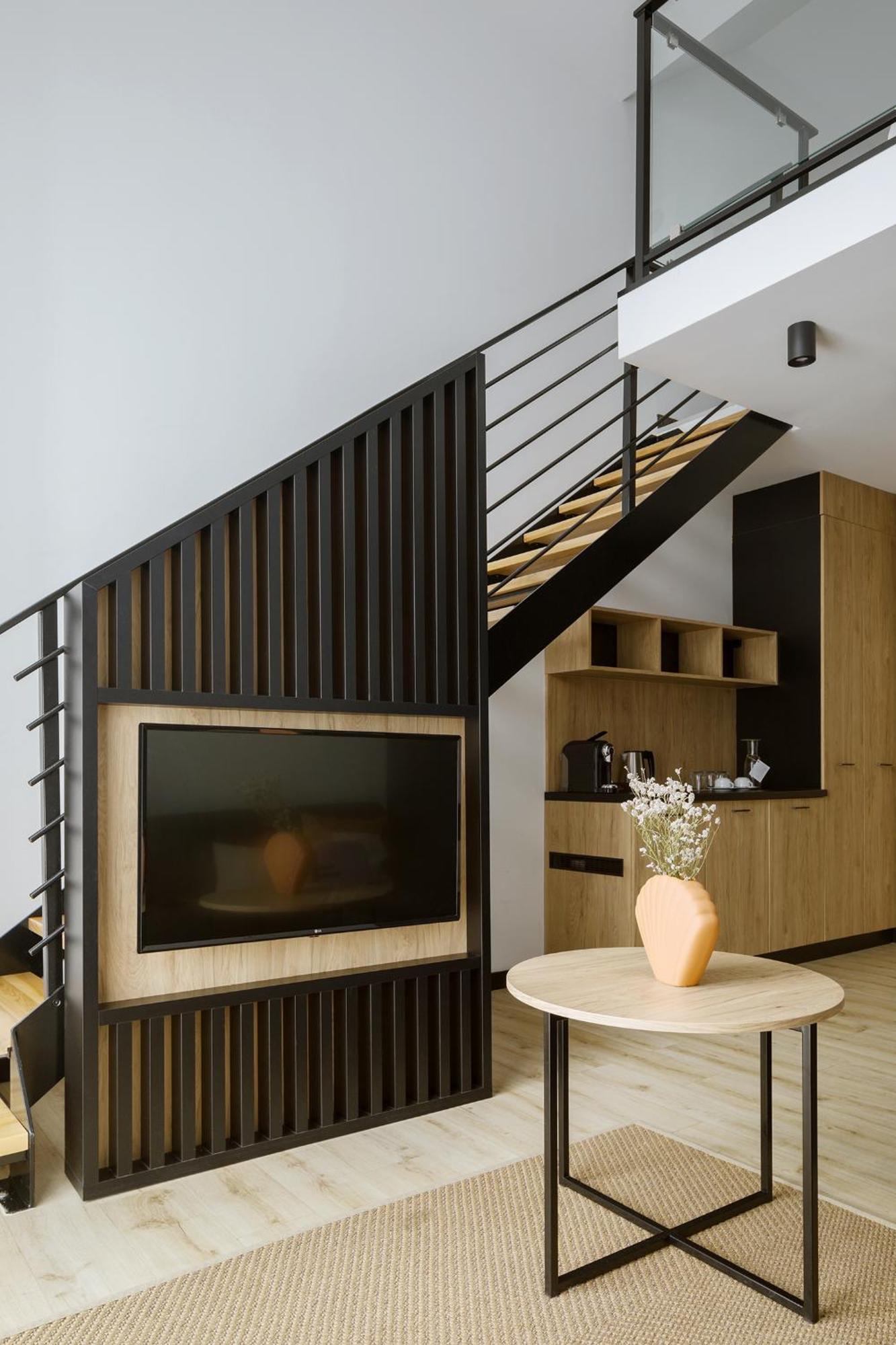 Two-Level One-Bedroom Apartment